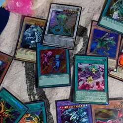Konami Yu-Gi-Oh! TCG Card Lot Blue-Eyes White Dragon, Ancient Fairy Dragon, Fus… - Image 2