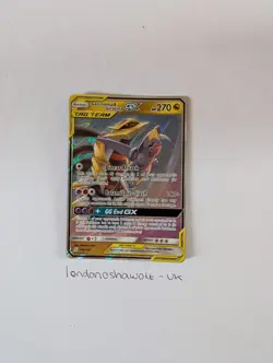 Pokemon Card Garchomp Giratina Tag Team GX Unified Minds Holo 146/236 - M/NM - Image 1