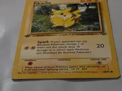 Pikachu First Edition 1999 Jungle Pokemon Card 60/64 - Image 5