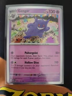 Gengar 094/165 Holo – Scarlet & Violet 151 – Pokemon Card – Near Mint - Image 1