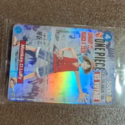 🔥🏀One Piece Monkey.D.Luffy US College Basketball Promo Card 🏀🔥 - Image 4