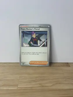 Team Rocket's Petrel 176/182 - Destined Rivals - Near Mint - Pokemon TCG Cards - Image 1