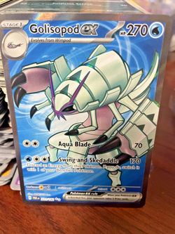 Pokemon card- Golisopod ex #221 - Paradox Rift 2023 - Double Rare - Holo - Image 1