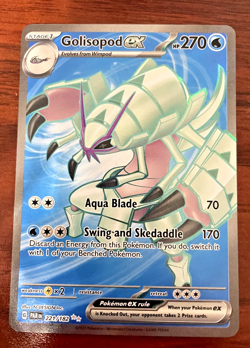 Pokemon card- Golisopod ex #221 - Paradox Rift 2023 - Double Rare - Holo - Image 2