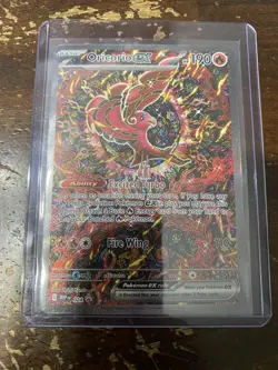 Pokemon Oricorio Ex MEP 024 Promo Card Mega Charizard X UPC Phantasmal Flames! - Image 1