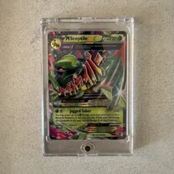 Pokemon M Sceptile EX Mega Full Art Ultra Rare Holo Card XY Ancient Origins 8/98 - Image 1