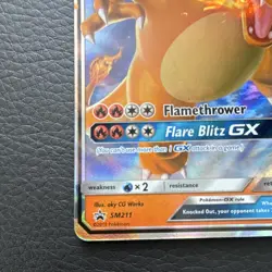Charizard GX SM211 Black Star Promo GX Holo Pokemon Card 2019 - Image 4