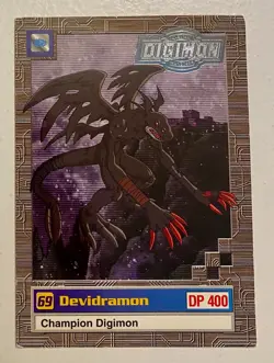 Digimon - Upper Deck Collectibles - 7 card LOT LP/MP (Zudomon #23 of 32 Holo) - Image 4