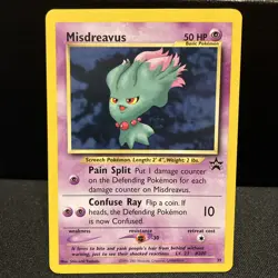 Pokemon Card - Misdreavus #39 WoTC Black Star Promo - Image 1