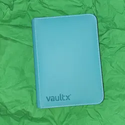 Vault x Ocean Blue Exo-Tec Zip Binder 4-Pocket 160 Cards - Image 1