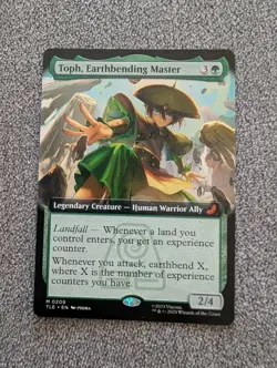 Magic the Gathering MTG Toph, Earthbending Master x1 Mythic Card NM/M Avatar - Image 1