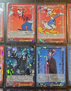 Disney 100 Weiss Schwarz Rainbow Holo 25 Card Lot - Mickey Mouse Elsa Rapunzel + - Image 4