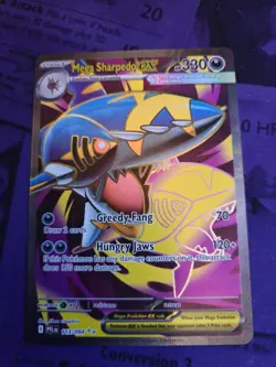 Pokemon Card - Phantasmal Flames - Mega Sharpedo ex 113/094 - Image 1