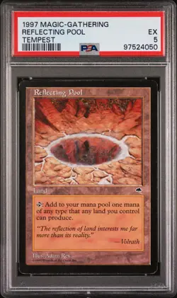 1997 MTG TEMPEST REFLECTING POOL PSA 5 - Image 1