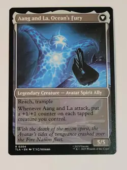 Aang, Swift Savior -Double-Sided- Avatar The Last Airbender Regular TLA mtg NM/M - Image 2