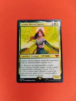 Arwen Mortal Queen MTG Near Mint LTR - Image 1