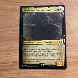 MTG / Treebeard, Gracious Host SHOWCASE / Lord Of The Rings / Unplayed - Image 1