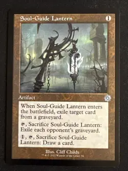 1x Soul-Guide Lantern (54) Retro Frame The Brothers' War LP MTG Magic x1 MKE - Image 1