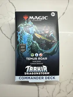 Tarkir: Dragonstorm Commander Deck - Temur Roar MTG Brand New Sealed - Image 1