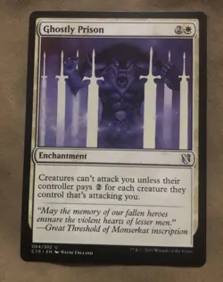 Ghostly Prison U Commander 2019 64 NM Normal - Image 1