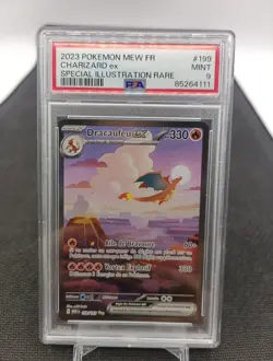 Dracaufeu 199/165 Psa 9 Carte Pokemon 151 Fr Alt - Image 1