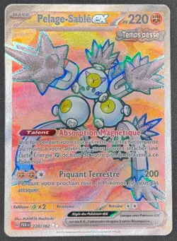 CARTE POKEMON PELAGE SABLE EX 228/182 🇫🇷 FR 🇫🇷 FAILLE PARADOXE - Image 1