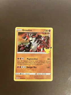 Pokemon TCG I Groudon 017/025 Celebrations I Holo I Deutsch I Near Mint - Image 2