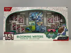 Pokemon TCG: Scarlet & Violet 151 Blooming Waters Premium Collection Box Sealed - Image 1