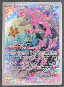 CARTE POKEMON DELESTIN 192/182 🇫🇷 FR 🇫🇷 FAILLE PARADOXE - Image 1