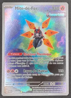 CARTE POKEMON MITE DE FER 187/182 🇫🇷 FR 🇫🇷 FAILLE PARADOXE - Image 1
