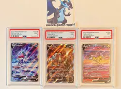 Pokemon Cards, Entei Raikou Suicune V - Crown Zenith - GG38 GG36 GG41 Psa 9 Set - Image 1