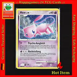 Mew - Pokemon Karte TCG 15/132 Rare Holo Ratselhafte Wunder /W38 - Image 1