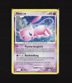 Mew - Pokemon Karte TCG 15/132 Rare Holo Ratselhafte Wunder /W38 - Image 2