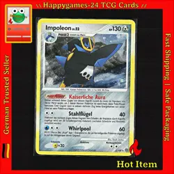 Impoleon - Empoleon Pokemon Karte TCG 2/100 Rare Holo Sturmtief /E90 - Image 1