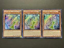 3x Mystical Elf White Lightning | Secret Rares | NM | Limited Edition | YuGiOh! - Image 1
