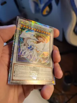 Yugioh Cosmic Blazar Dragon MP24-EN029 1st Quarter Century Secret Rare - Image 2