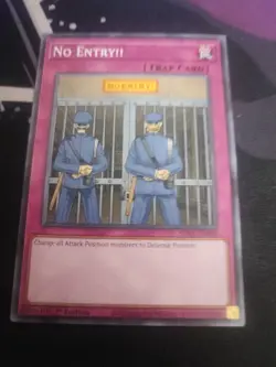 No Entry!! STAX-EN009 Yu-Gi-Oh! Near Mint 1st Edition - Image 1