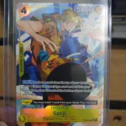 Sanji ST29-004 SR Alt Art AA English One Piece TCG Card Game NM-Mint - Image 1