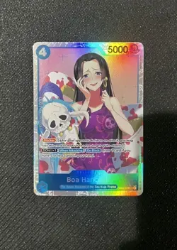 One Piece TCG Boa Hancock OP01-078 Super Rare - Image 1
