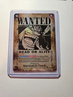 Marshall D Teach SR OP09-093 One Piece TCG Emperors in the New World Alt Art - Image 1
