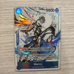 ST22-012 Marco Alt Art Parallel NM English One Piece TCG Starter Deck - Image 1