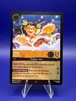 Disney Lorcana - Lilo - Rock Star 17/204 - Winterspell - Cold Foil - Image 1