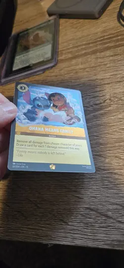 Ohana Means Family 32/204 Winterspell Cold Foil Disney Lorcana - Image 2