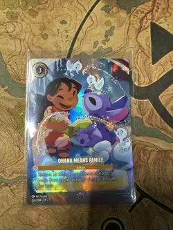 Ohana Means Family Lorcana Enchanted - Image 1