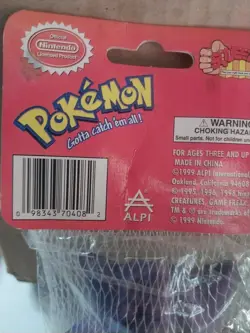 POKEMON GENGAR BRAND NEW VINTAGE SQUEEZIE & 3D CARD - Image 3