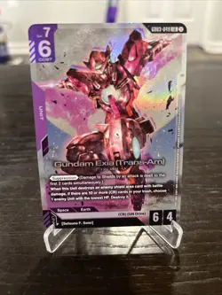Gundam Exia (Trans-Am) - GD03-049 LR Gundam Card Game - Near Mint/Mint - Image 1