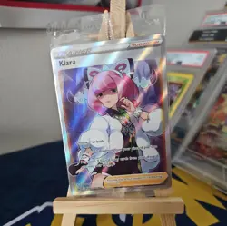 Klara Trainer SWSH302 Black Star Promo Sealed Pokemon Card - Image 1