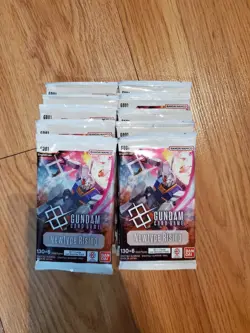 Gundam Card Game Newtype Rising GD01 Booster Pack ENGLISH X10 - Image 1