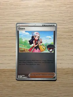 Dawn STAFF Regional Promo Phantasmal Flames MasterSet Pokemon Card 087/094 - Image 1