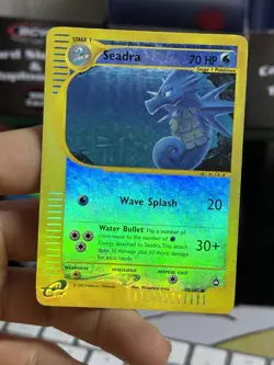 Seadra 58/147 Aquapolis 2002 Reverse Holo Pokemon Card TCG - Image 3
